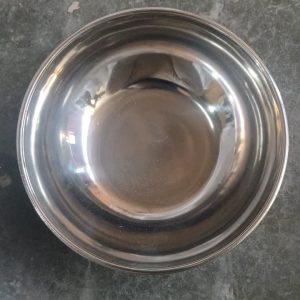 کاسه استیل  قطر 17فروش 30 عددی